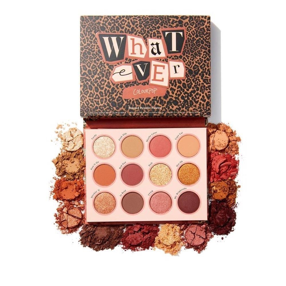 Bảng Phấn Mắt Colourpop What Ever Palette - 12 Ô Cá Tính