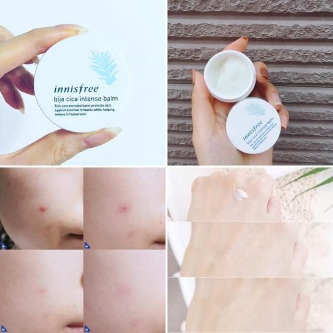 Kem Dưỡng Innisfree Bija Cica Intense Balm Giải pháp cho da mụn