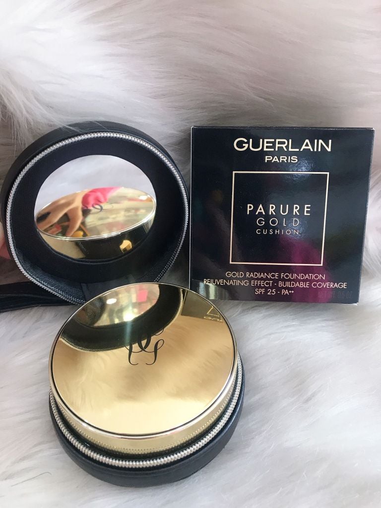 Túi Da Cao Cấp Guerlain Đựng Cushion