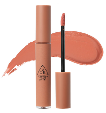 Son 3CE Kem Velvet Lip Tint Màu New Nude