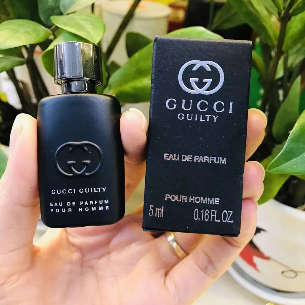 Nước Hoa Nam Gucci Guilty Pour Homme EDP 5ML – Thế Giới Son Môi