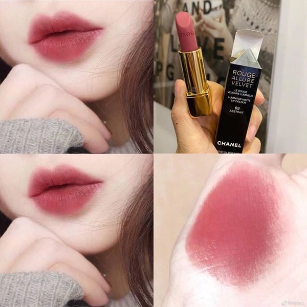 Son Chanel Rouge Allure Velvet 69 Abstrait - Hồng Đất Đẹp Nhất