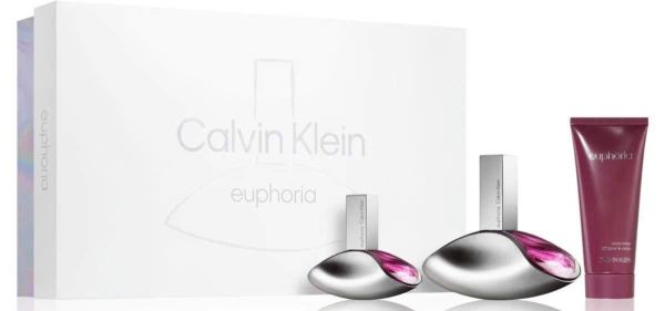 Giftset Nước Hoa Calvin Klein Euphoria EDP ( 100ML + 30ML + 100ML )