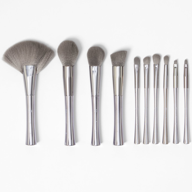Cọ Bh Cosmetics Smoke &amp;#39;n Mirrors - 10 Piece Metalized Brush Set – Thế Giới  Son Môi