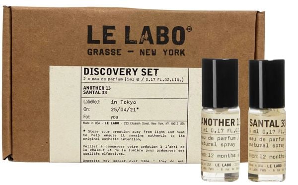 Set Nước Hoa Le Labo Another 13 5ML + Santal 33 5ML