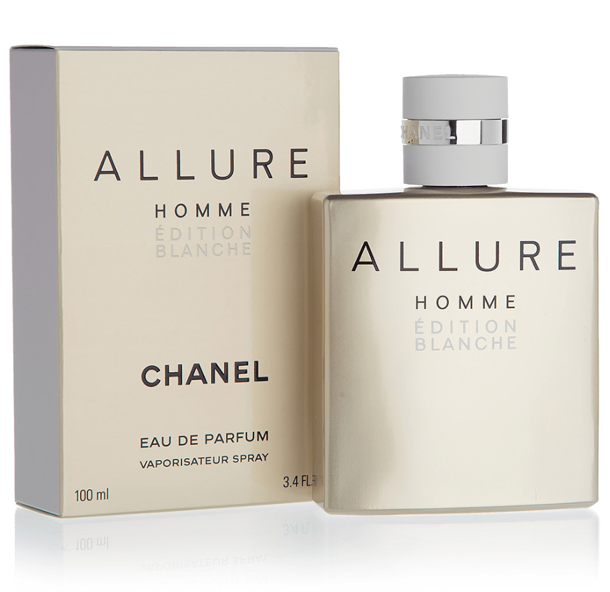 Introducir 62+ imagen chanel allure homme blanche