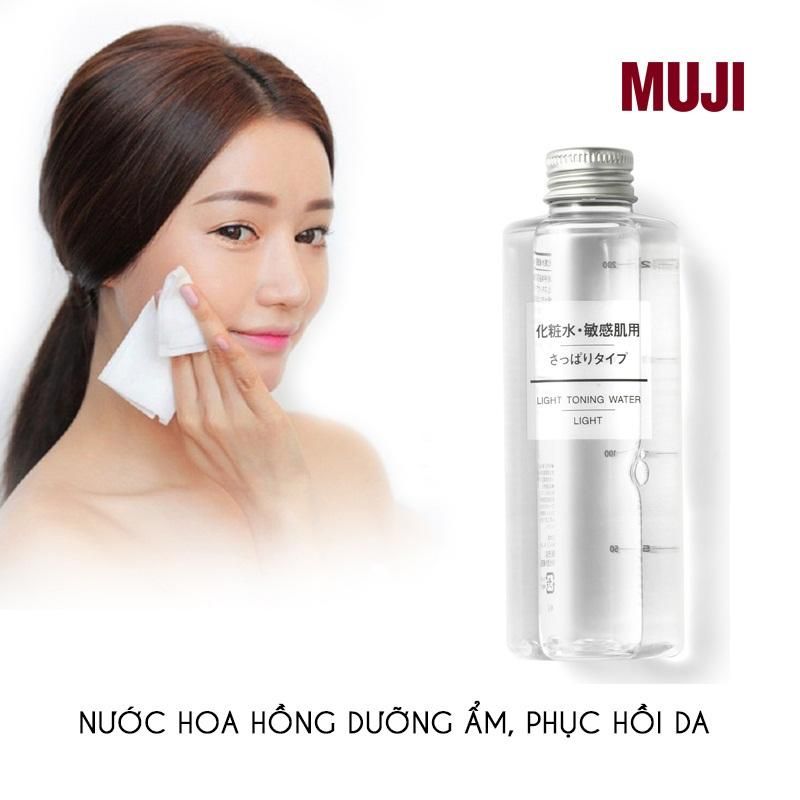 Nước Hoa Hồng Muji Light Toning Water #Light – Thế Giới Son Môi