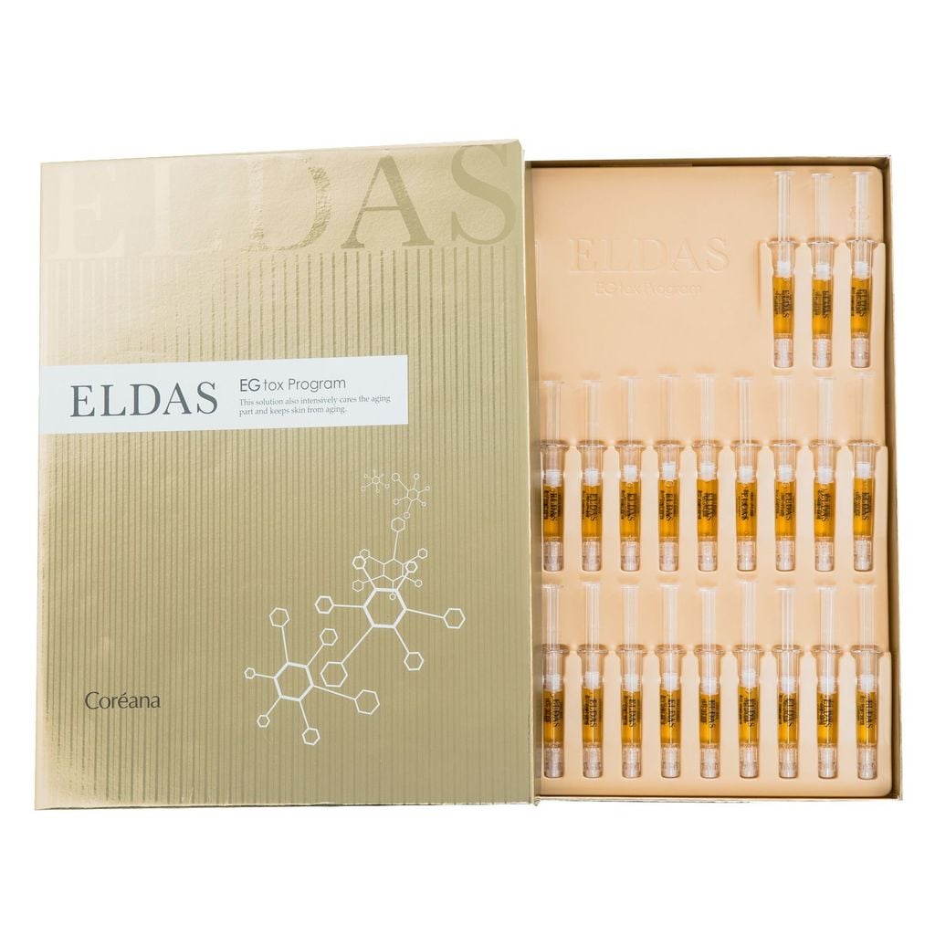 Tế Bào Gốc Eldas Eg Tox Program Coreana 4 Ống -  Phục Hồi Tái Tạo Da