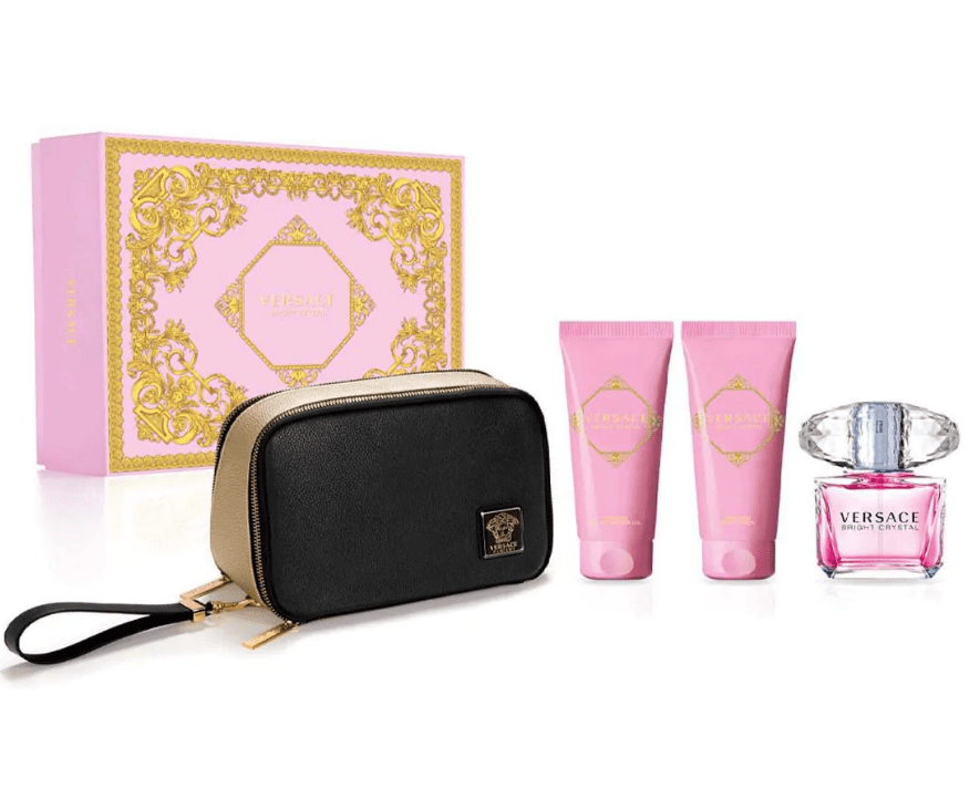 Bộ Quà Tặng Nước Hoa Versace Bright Crystal  ( 90ML + 100ML + 100ML + 5ML)