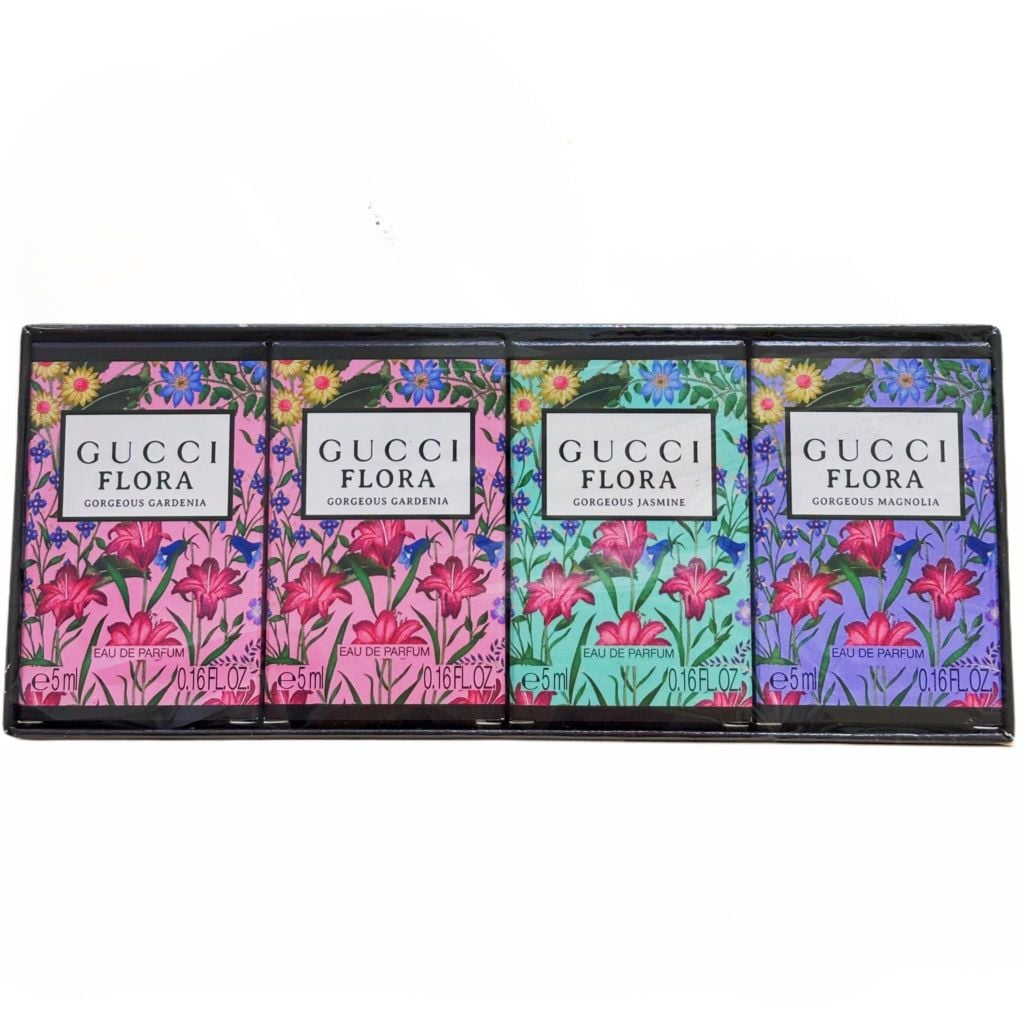 GiftSet Nước Hoa Gucci Flora 4 Chai