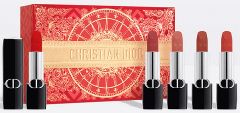 Quà Sinh Nhật Đẳng Cấp - Giftset Son Dior Rouge Velvet Limited