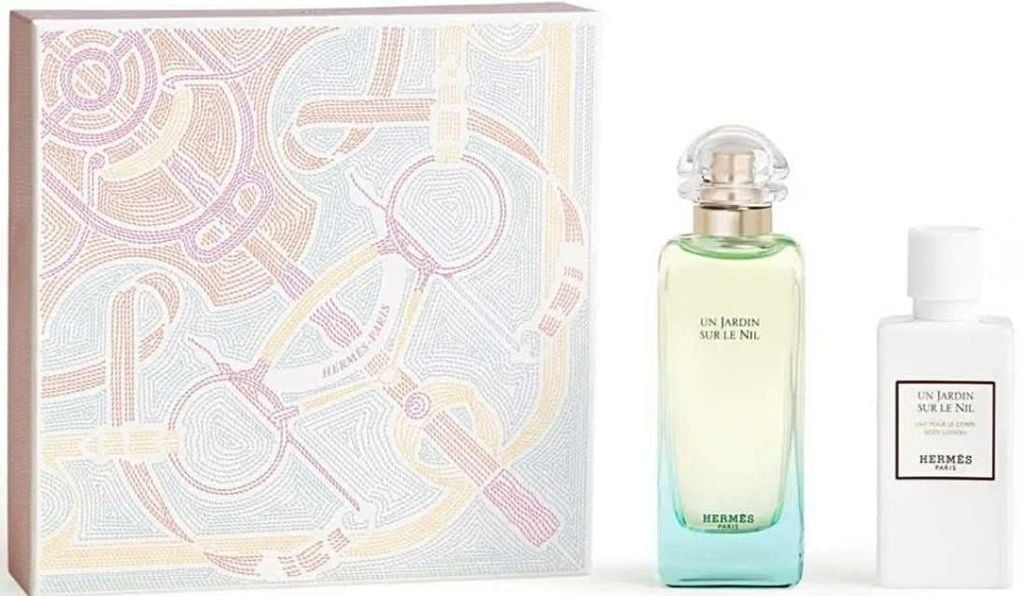 Set Nước Hoa Hermes Un Jardin Sur Le Nil EDT 100ML + 80ML
