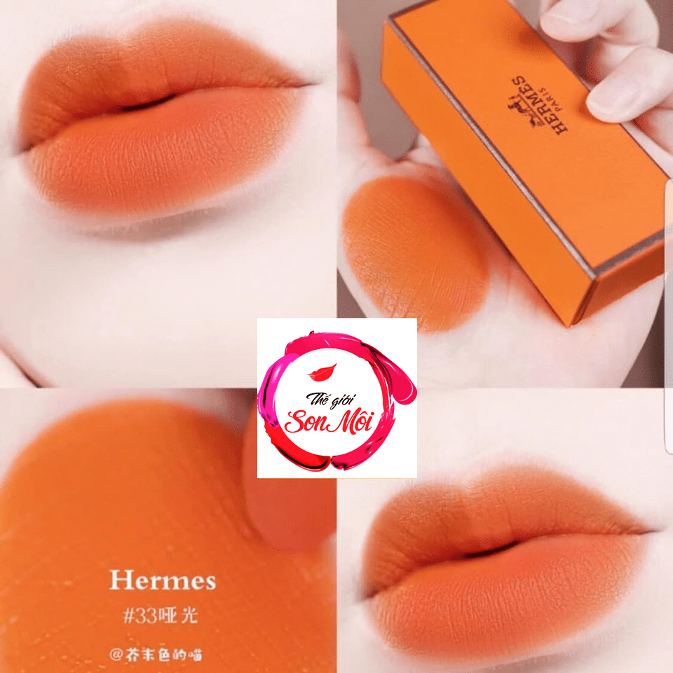 Son Hermès Matte Màu 33 Orange Boite – Thế Giới Son Môi