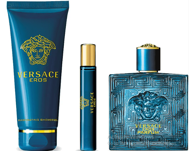 Giftset Nước Hoa Versace Eros Parfum ( 100ML + 10ML + 150ML )