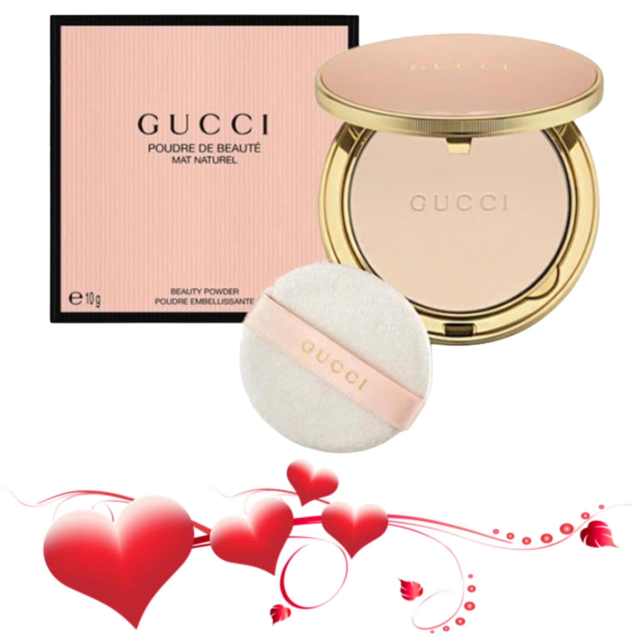 Quà Valentine - Phấn Gucci Poudre De Beauté Tone 01