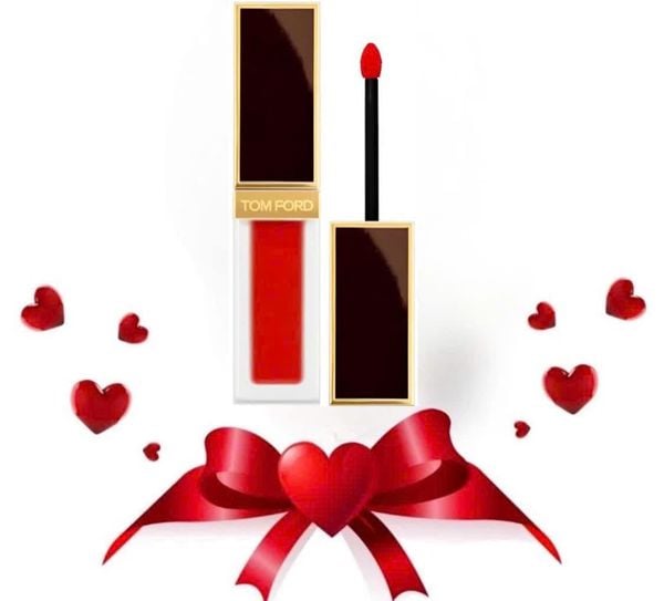 Quà Tặng 8/3 Cho Nàng - Son Kem Tom Ford 129 Carnal Red