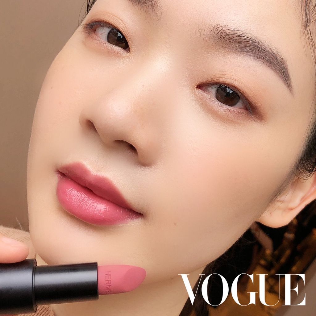 Son Hermès Matte Màu 48 Rose Boise