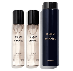 Set Nước Hoa Chanel Bleu De Chanel Parfum (3x20ML) - Tiện Lợi Khi Đi Chơi, Du Lịch