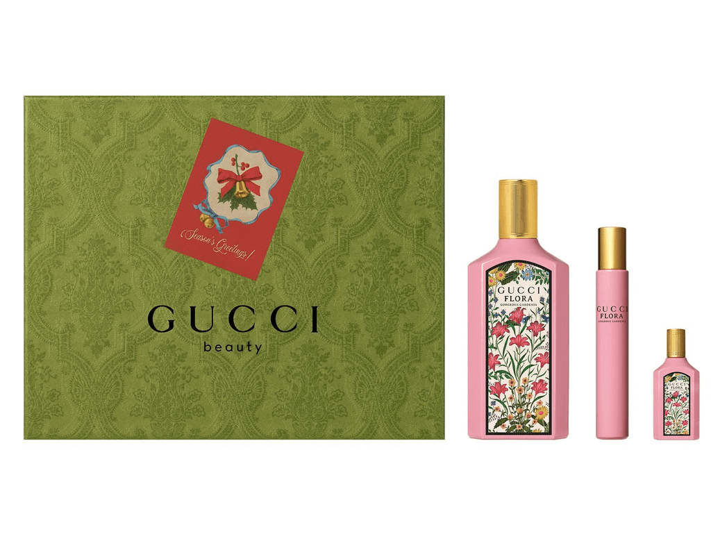 Bộ Quà Tặng Nước Hoa Gucci Flora Gorgeous Gardenia EDP ( 100ML + 10ML + 5ML)