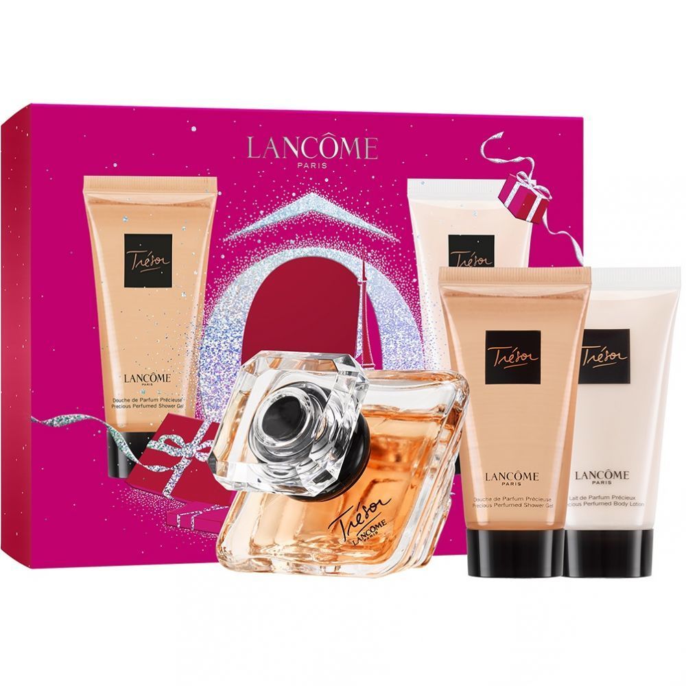Set Nước Hoa Lancôme Tresor L'eau De Parfum ( 30ML+50ML+50ML) – Thế Giới  Son Môi