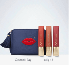 Set Quà Tặng Estee Lauder Super Plush Lips - 4 Món