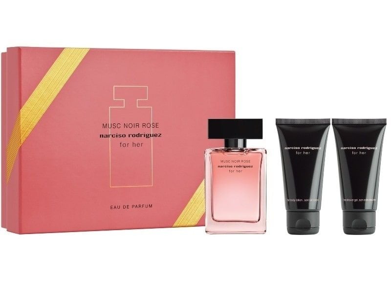 Bộ Quà Tặng Narciso Rodriguez For Her Musc Noir Rose ( 50ML+50ML+50ML )
