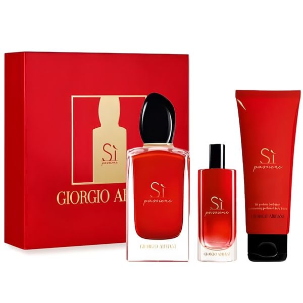 Set Nước Hoa Giorgio Armani Sì Passione EDP ( 100ML + 15ML + 75ML)