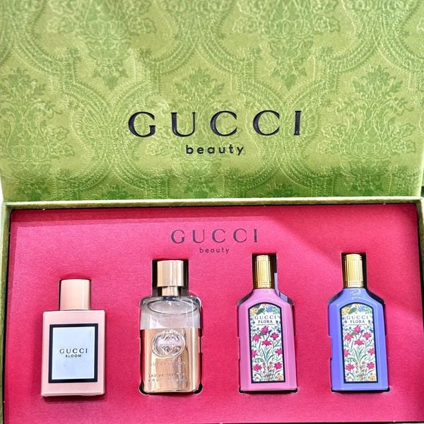 Set Nước Hoa Gucci Beauty Miniature Collection 4 Chai Cho Nữ