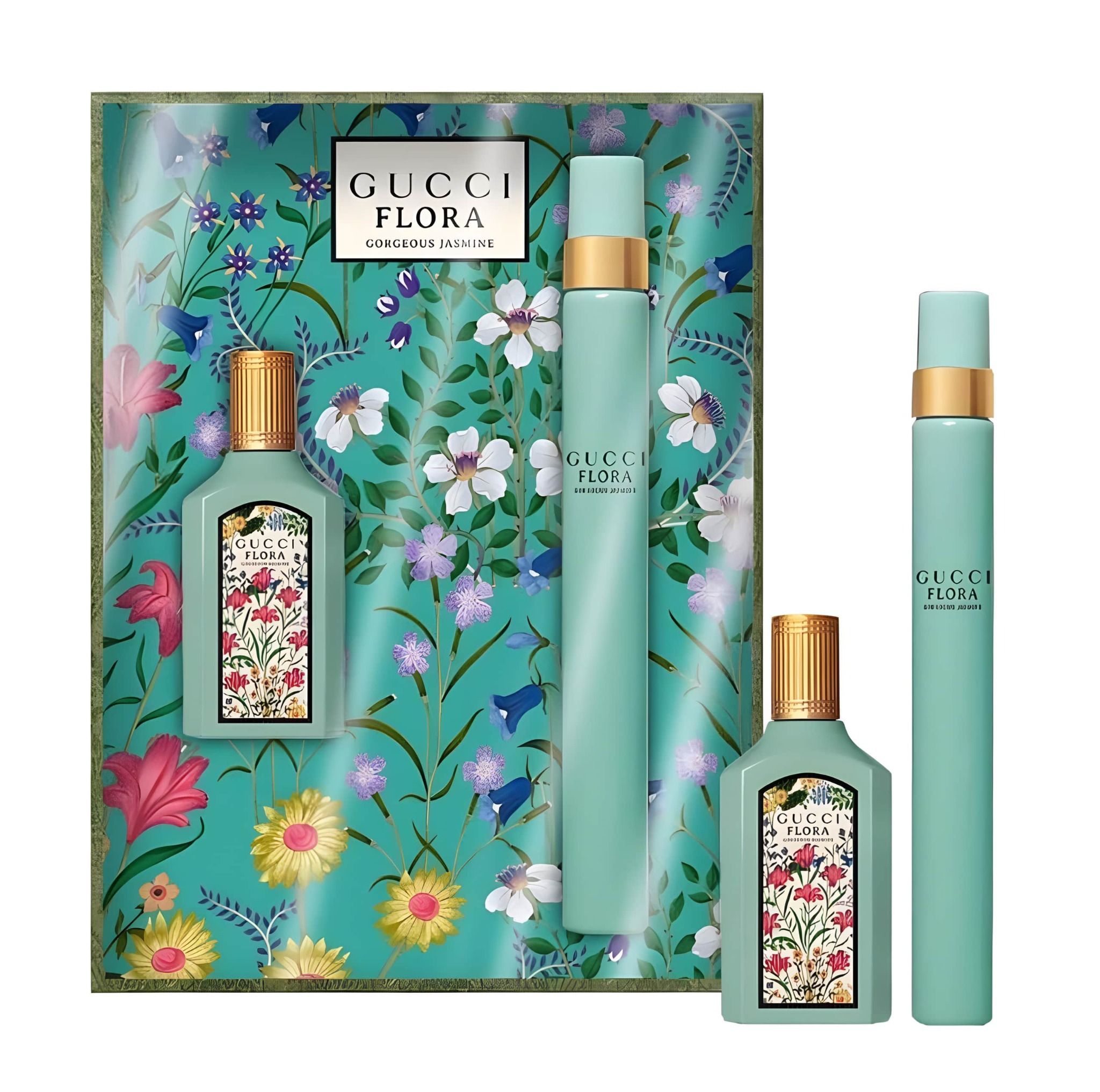 Bộ Quà Tặng Nước Hoa Gucci Flora Gorgeous Jasmine EDP (10ML + 5ML) – Thế  Giới Son Môi