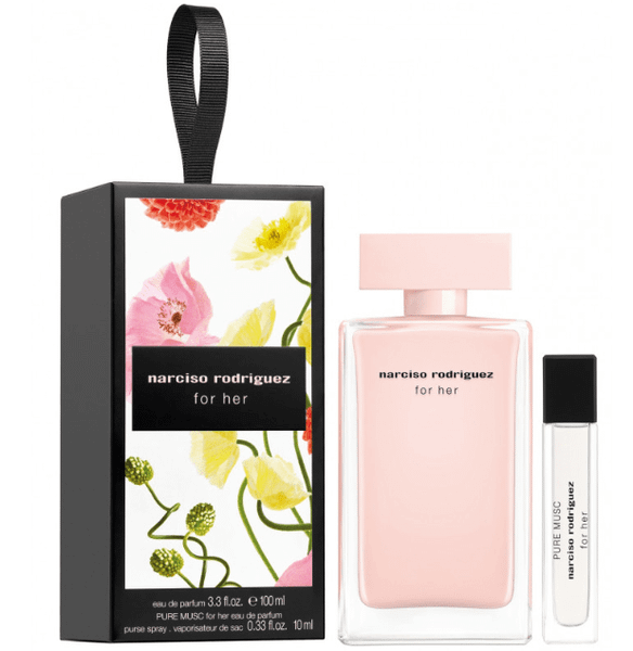 Set Nước Hoa Narciso Rodriguez For Her EDP 100ML + Pure Musc 10ML