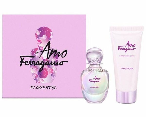 Set Nước Hoa Salvatore Ferragamo Amo Ferragamo Flowerful ( 30ML + 30ML )