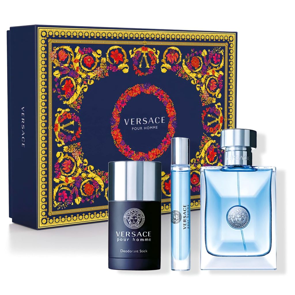 Giftset Nước Hoa Versace Pour Homme (  100ML + 75ML+ 10ML )