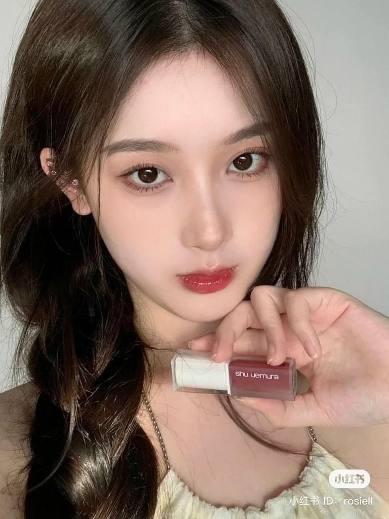 Son Kem Shu Uemura Kinu Care Glow Up BG 958 - Màu Hồng Nâu Đất