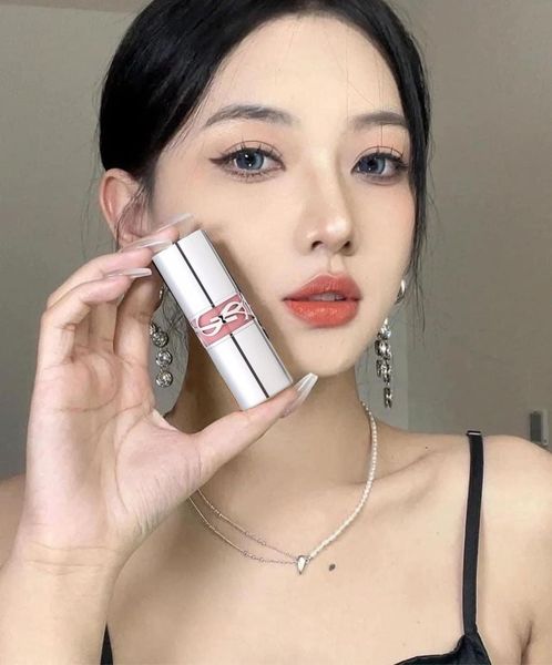 Son YSL Loveshine Lip Oil Stick 122 Caramel Swirl
