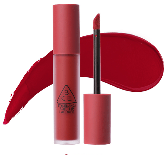 Son 3CE Kem Soft Lip Lacquer Màu Perk Up