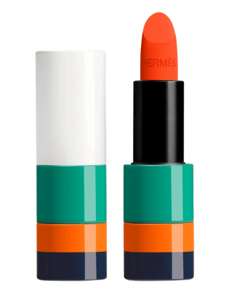 Son Hermès Matte 44 Orange Néon - Phiên Bản Giới Hạn 2024