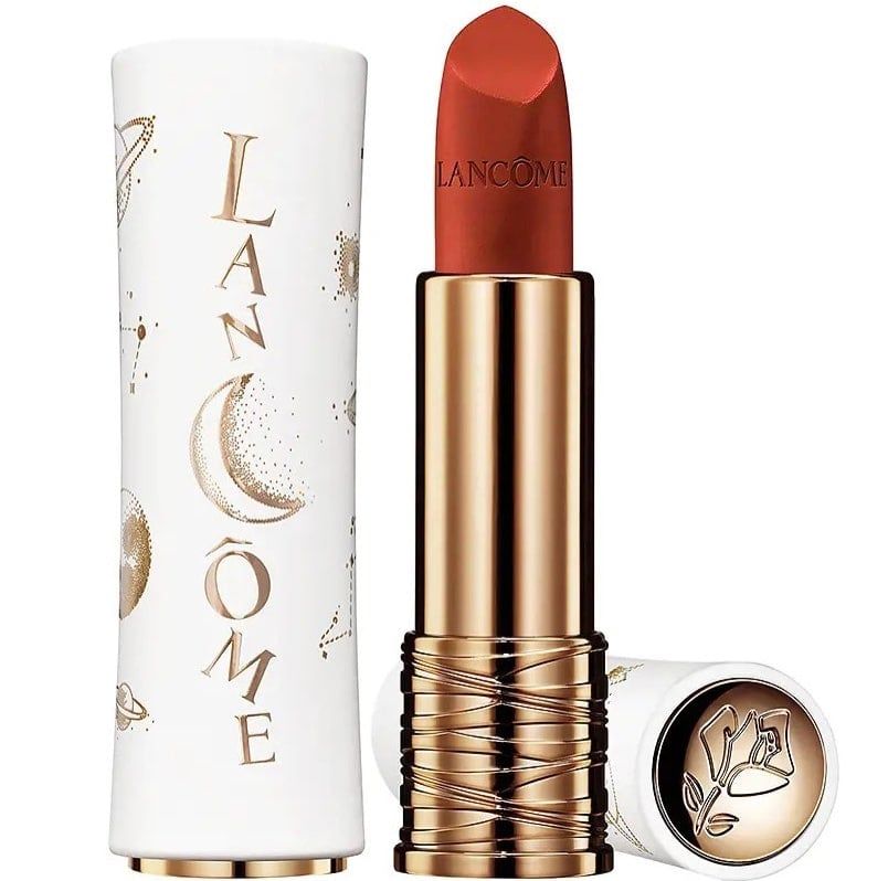 Son Lancome L'absolu Rouge Drama Matte Qixi 196 Orange Sanguine ( Bản Giới Hạn )