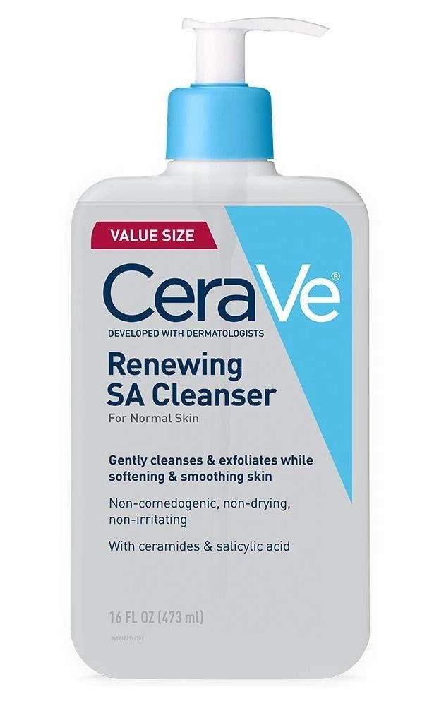 Sửa Rửa Mặt Tẩy Tế Bào Chết Cerave Renewing SA Cleanser 473ML ( Siêu Tiết Kiệm )