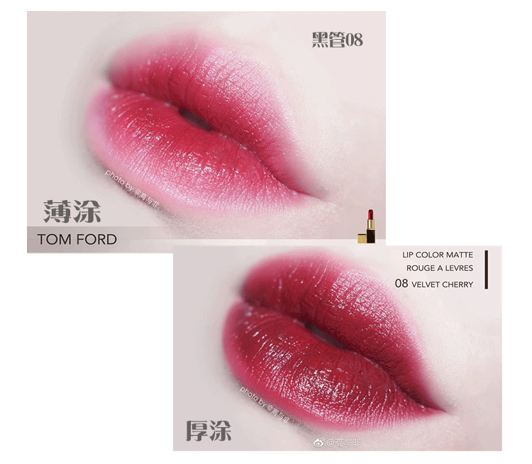 Son Tom Ford Màu 08 Velvet Cherry