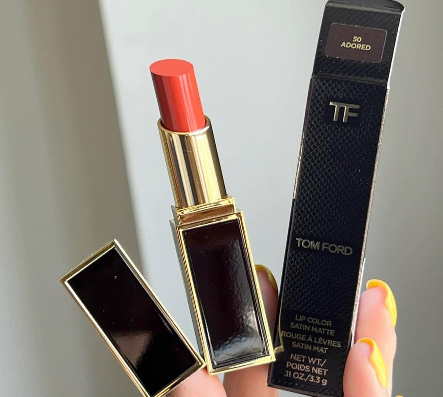 Son Tom Ford 50 Adored - Lip Color Satin Matte – Thế Giới Son Môi