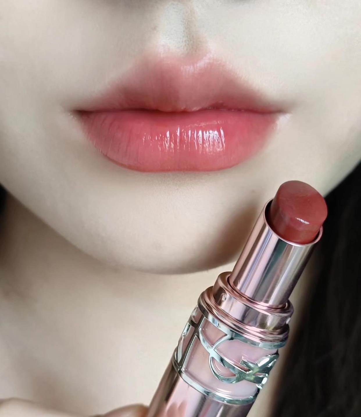 Son YSL Loveshine Candy Glow 5B Nude Crush Thế Giới Son Môi