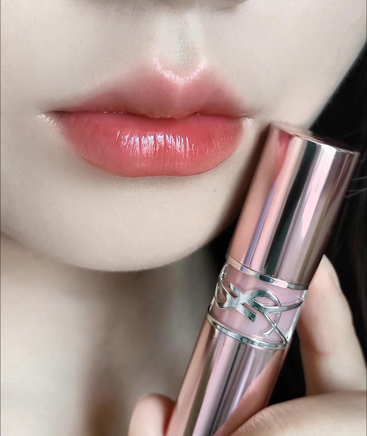 Son YSL Loveshine Candy Glow 5B Nude Crush Thế Giới Son Môi