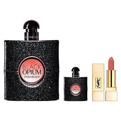 Gift Set Nước Hoa YSL Black Opium EDP  (90ML + 7.5ML + Son YSL 70)
