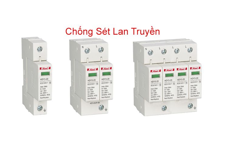 Chống sét lan truyền Himel 1P 40kA H3401