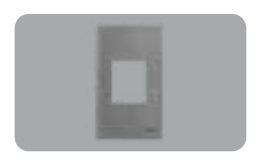 Mặt công tắc ổ cắm màu xám đen của hãng Panasonic