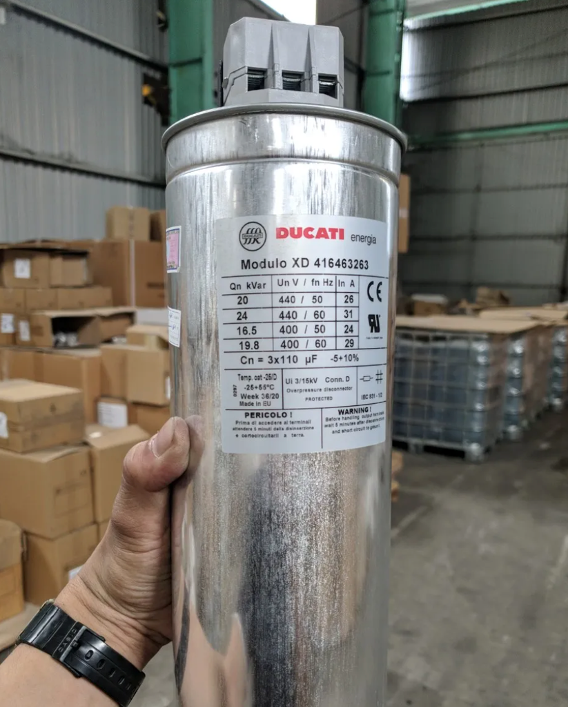Tụ bù hạ thế 3 pha Modulo SD 10kVAr đến 50kVAr điện áp 415V và 440V