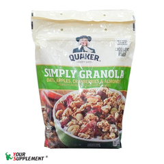 QUAKER® SIMPLY GRANOLA OATS, APPLE, CRANBERRY & ALMONDS