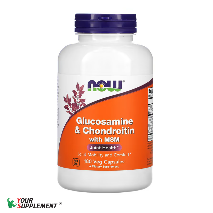 Hỗ Trợ Sụn Khớp GLUCOSAMINE & CHONDROITIN Now - 180 viên