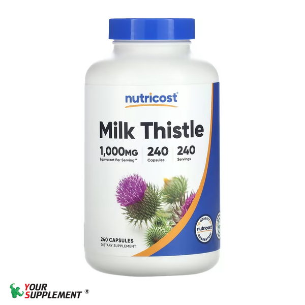 Hỗ Trợ Giải Độc Gan MILK THISTLE Nutricost - 240 viên