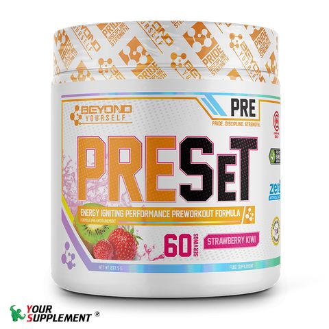 [DEAL XẢ KHO] Tăng Sức Mạnh PRESET Pre-Workout Beyond Yourself 277,5gr (60 servings)